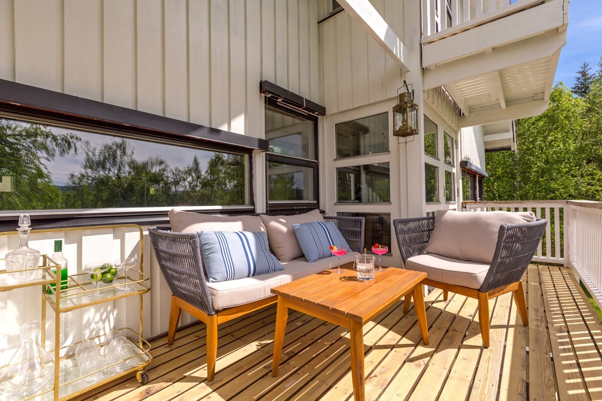 ...her kan både solen og utsikten nytes. Galleribilde