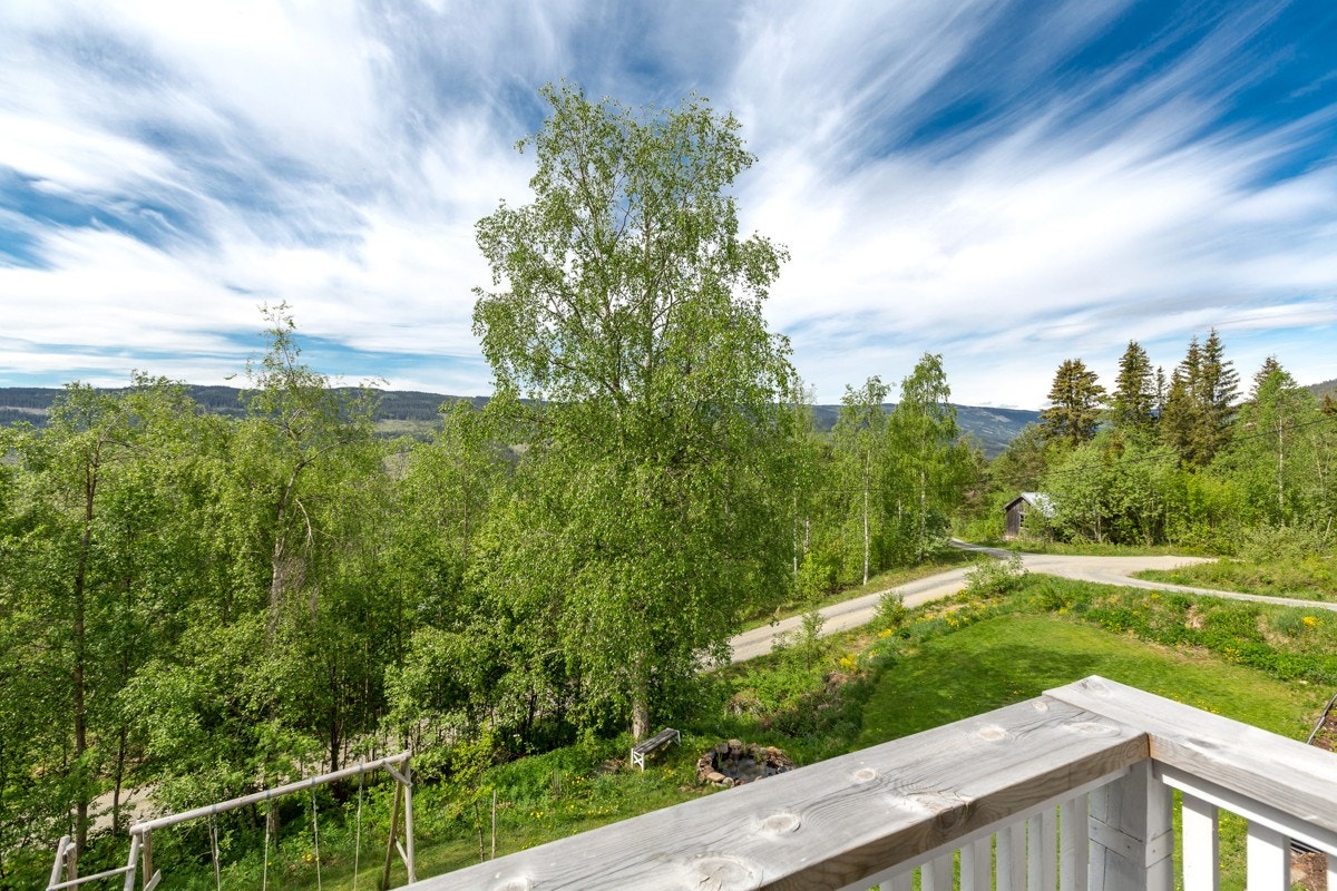 Åpen og fri utsikt mot nordvest. Galleribilde