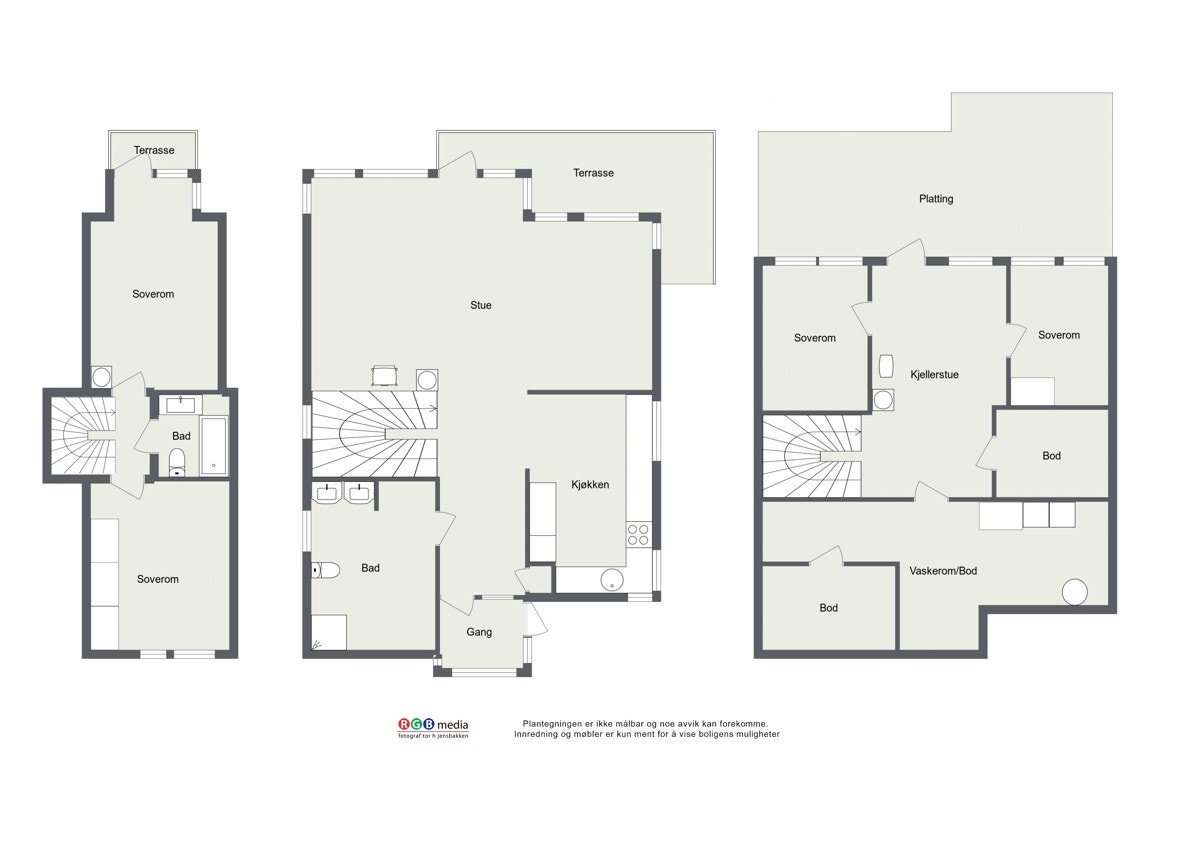 Plantegning. Galleribilde