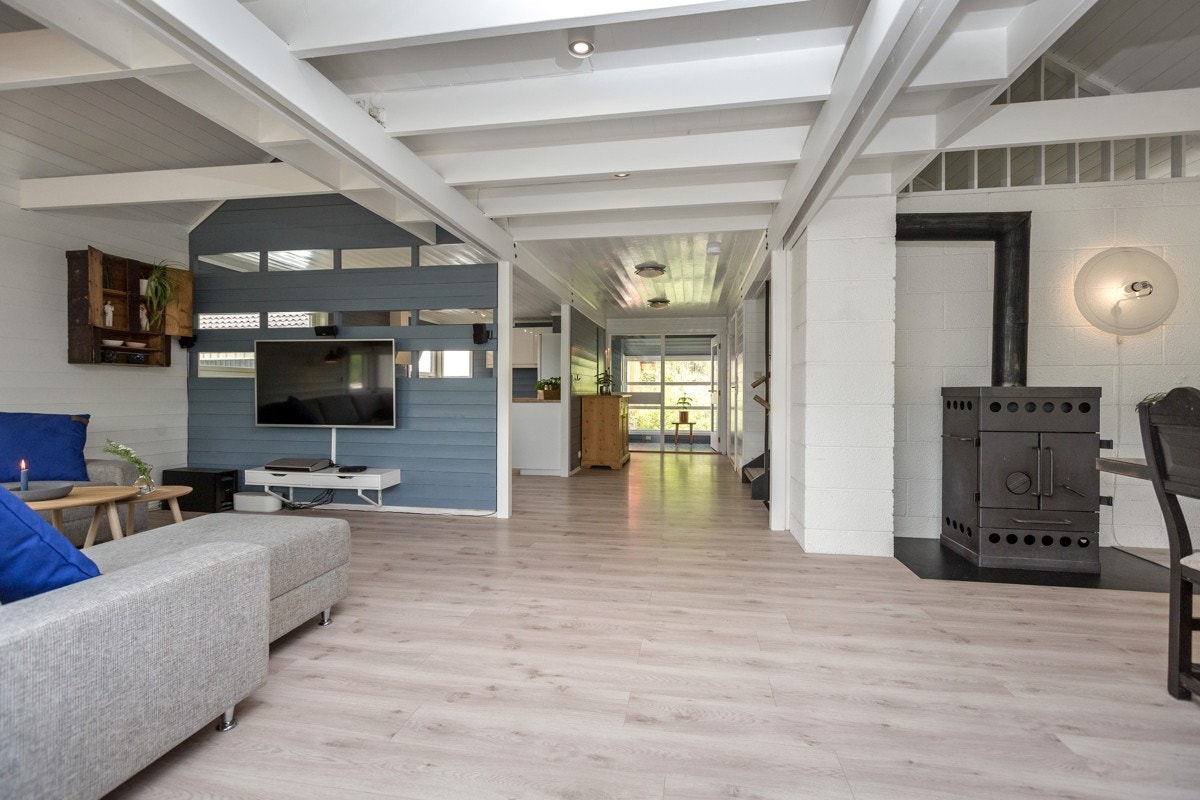 Boligen er arkitekttegnet og har en spennende planløsning. Galleribilde