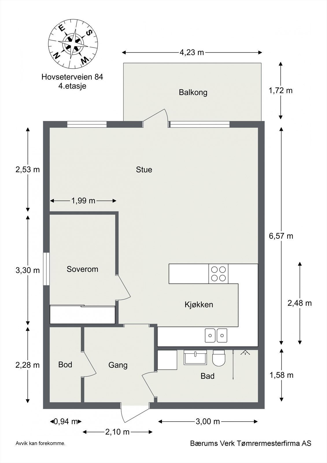 Hovseterveien 84 - 4. Etasje Galleribilde
