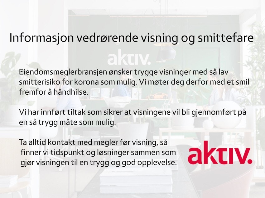 Alle som skal på visning må melde seg på til tlf: 92430886 Galleribilde