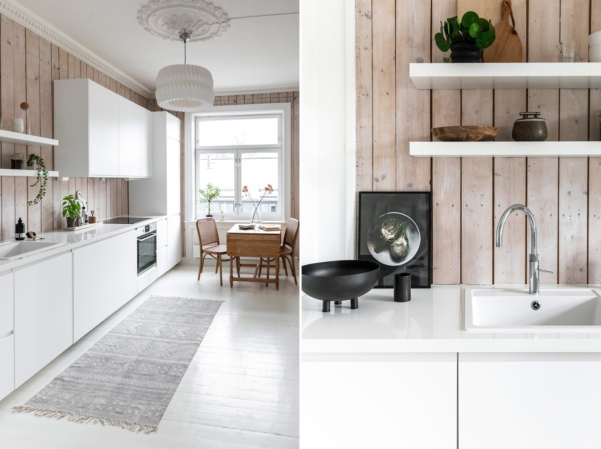 Det er Quooker-system som gir mulighet for kokende vann i springen. Galleribilde