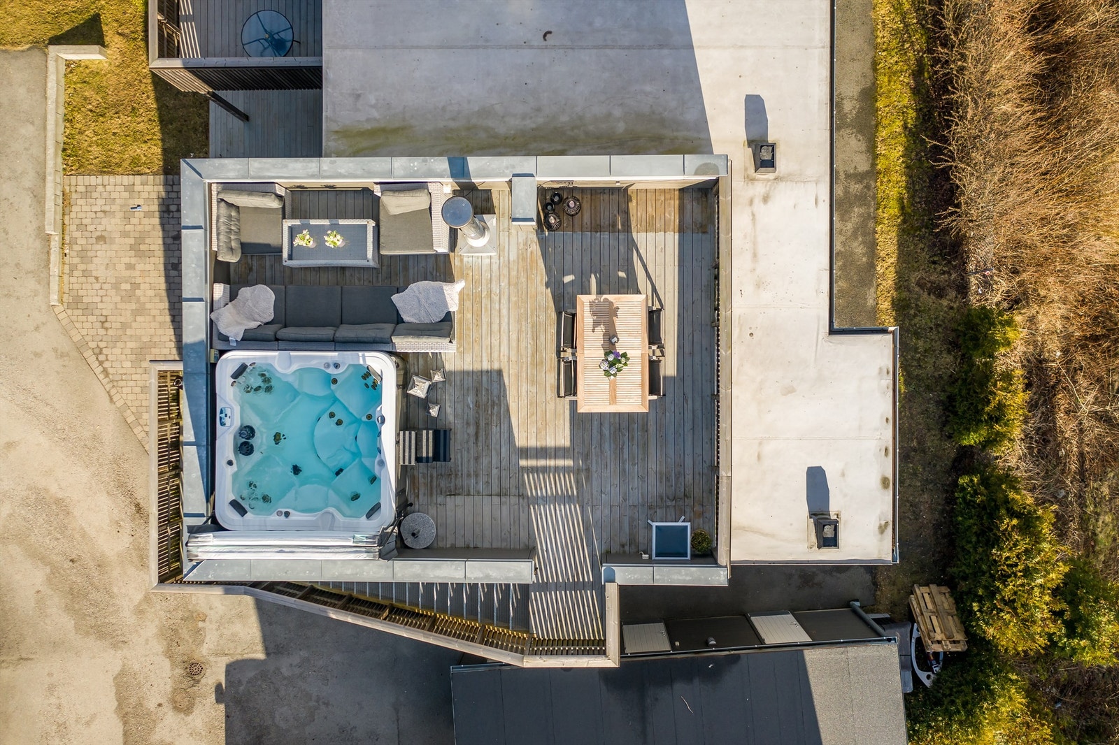 Takterrasse Galleribilde