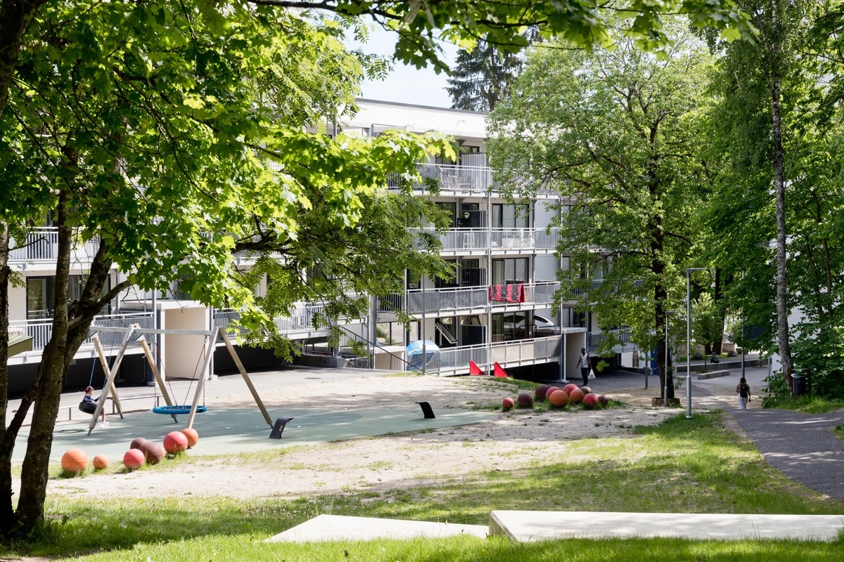 Svært barnevennlig område med barnehage et par minutter unna. Galleribilde