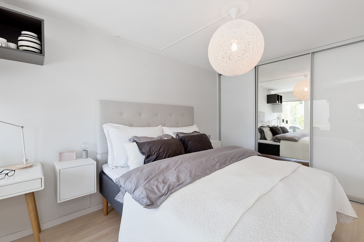 Boligen har totalt 2 gode soverom, godt skjermet for trafikkstøy. Galleribilde