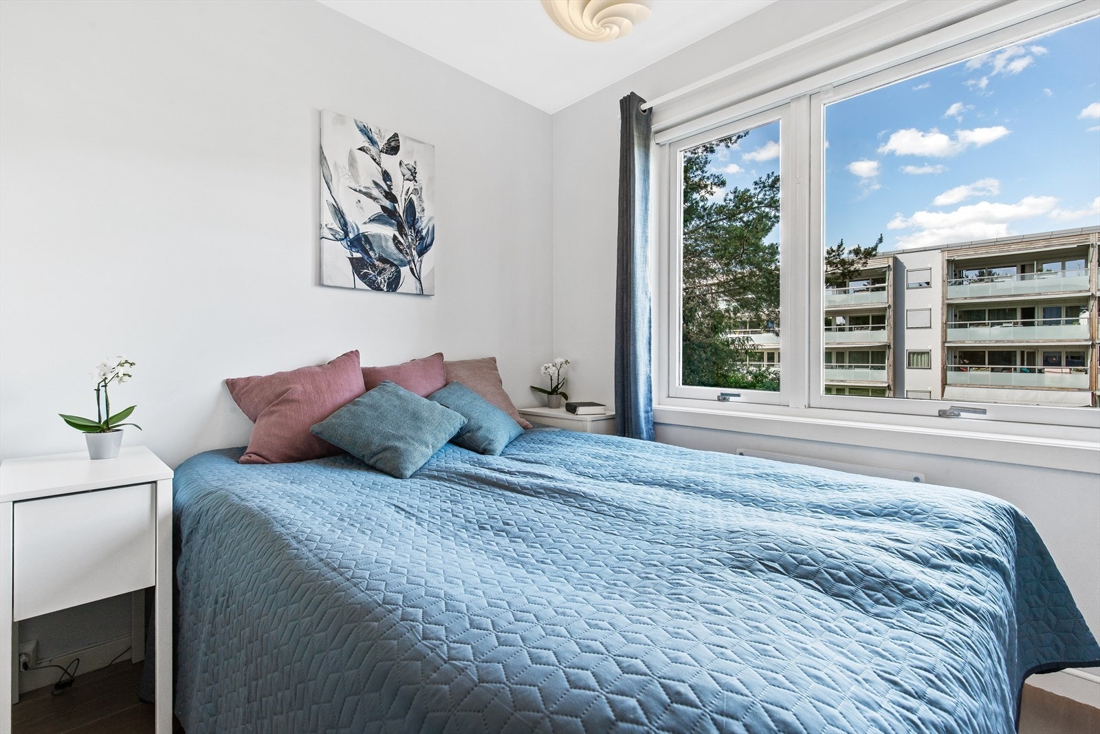 Leiligheten har tre gode soverom. Galleribilde