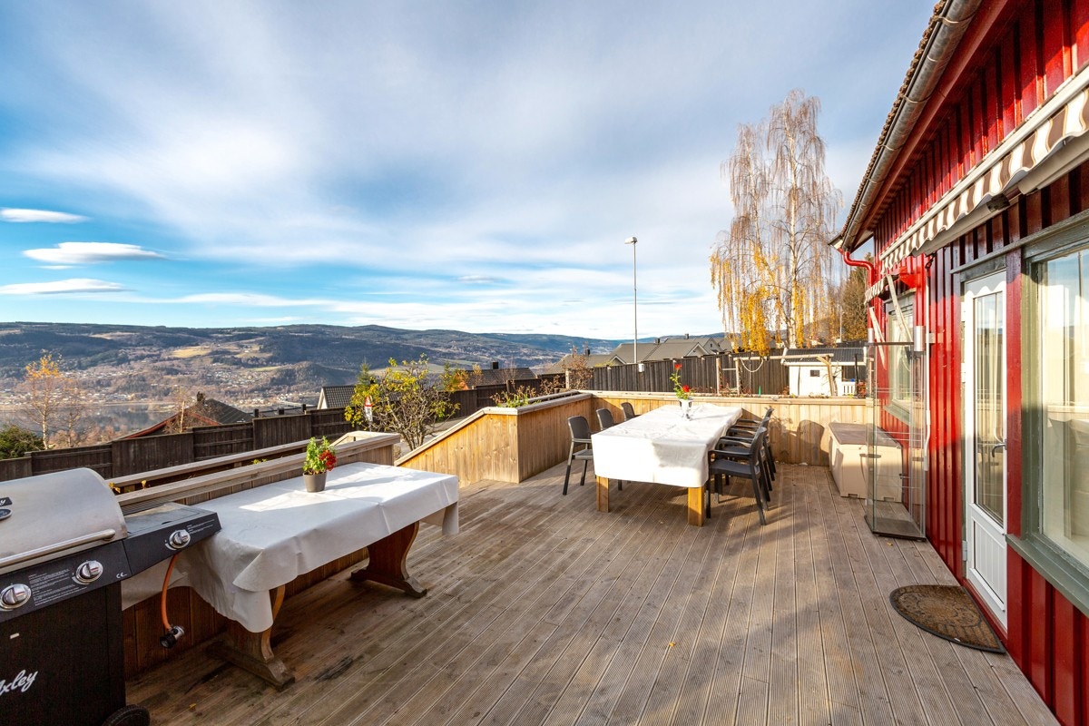 Stor veranda Galleribilde