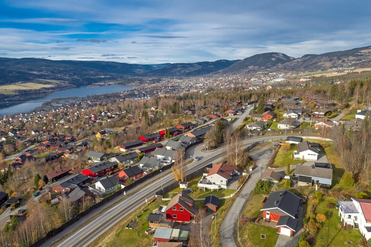 Dronefoto Galleribilde