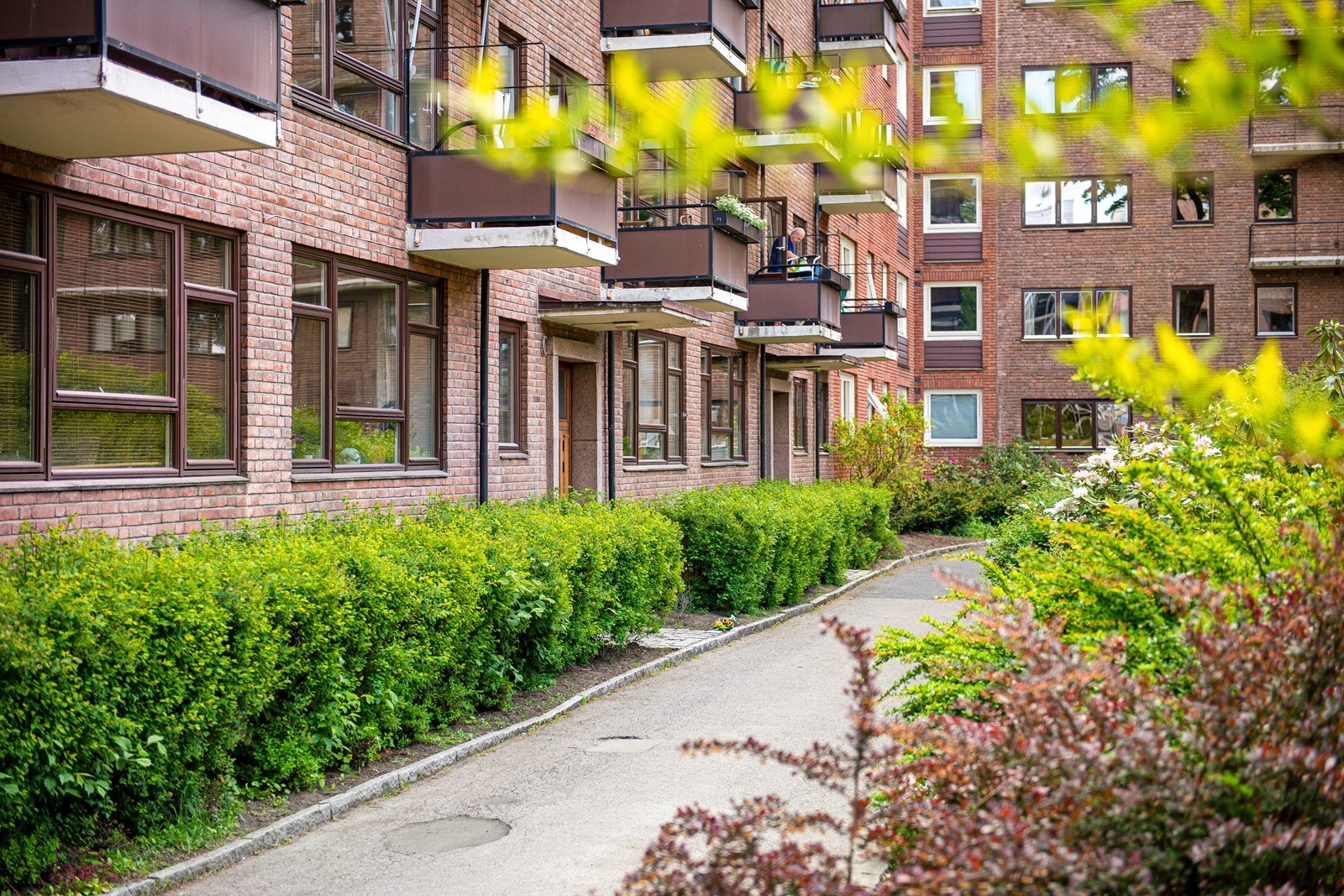 Inngangsparti Galleribilde