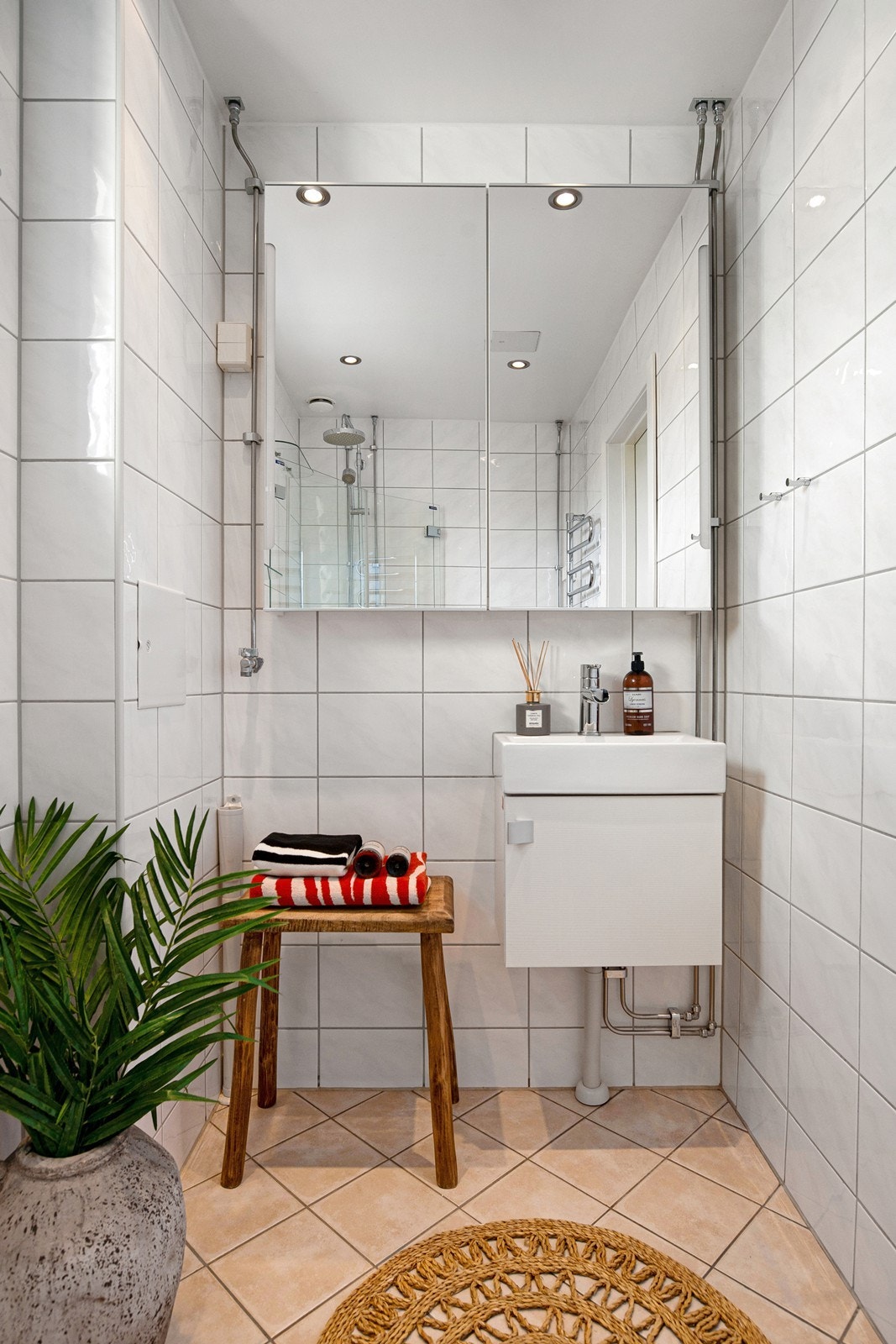 Soil/avløp skiftet i forbindelse med baderomsrehabiliteringen i 2013 Galleribilde