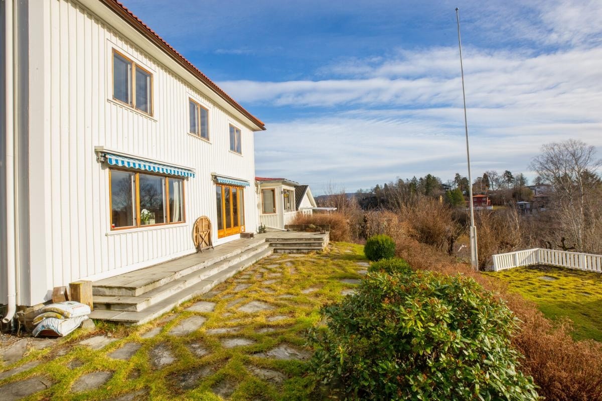 Fasade mot hagesiden Galleribilde