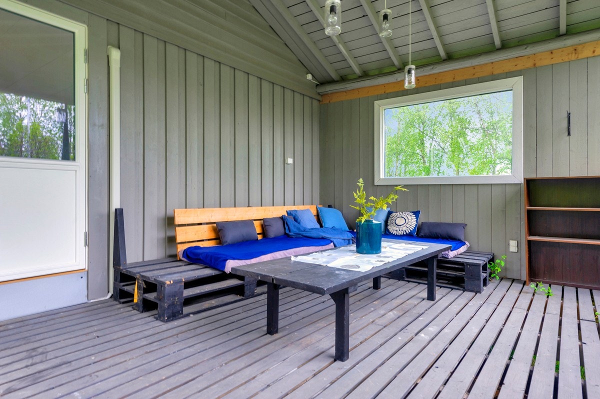 Verandaen er takoverbygd Galleribilde