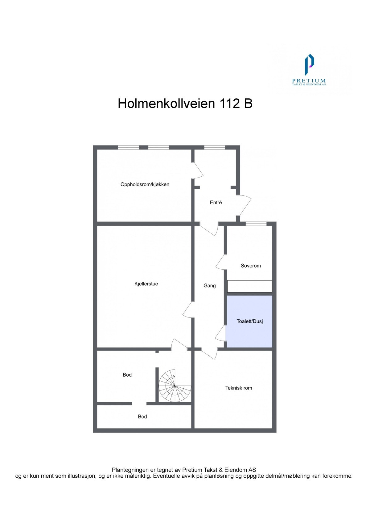 Underetasje Galleribilde