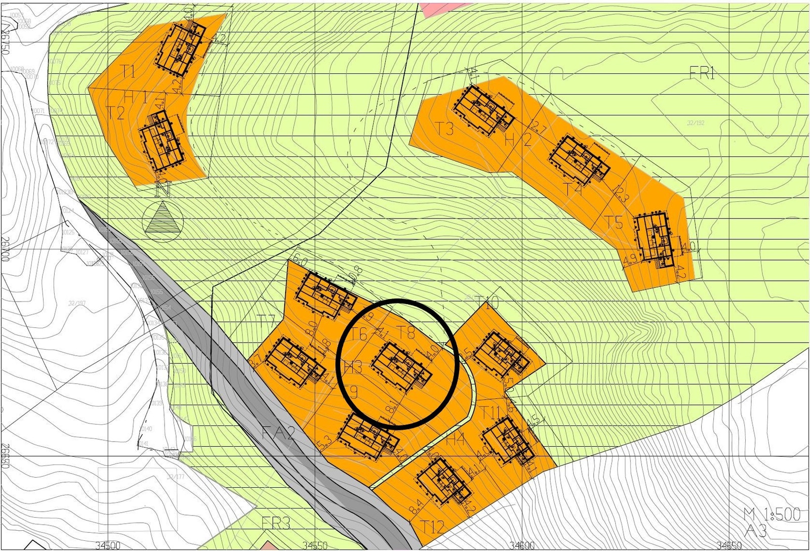 Eiendommsens plassering Galleribilde