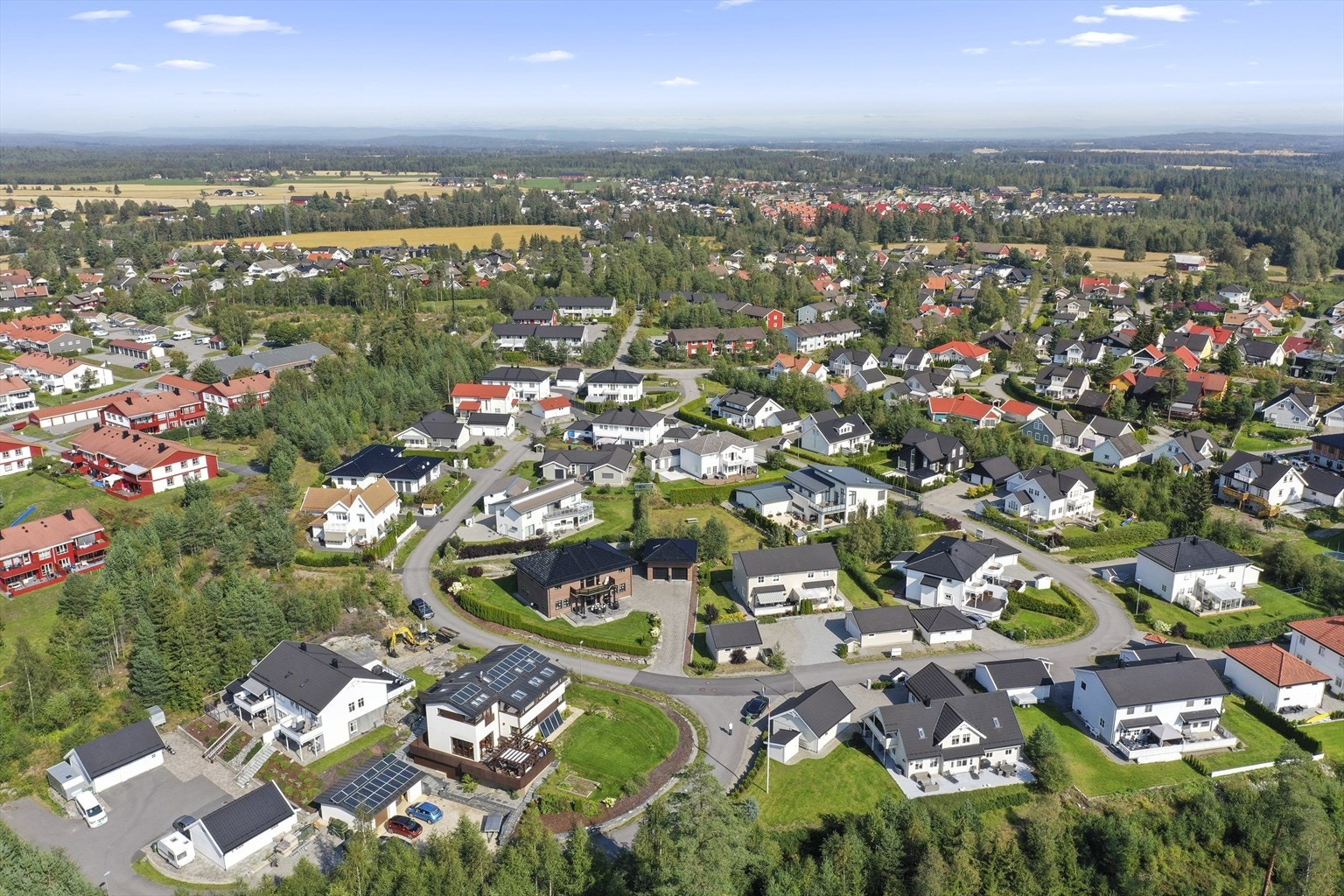 Dronefoto Galleribilde