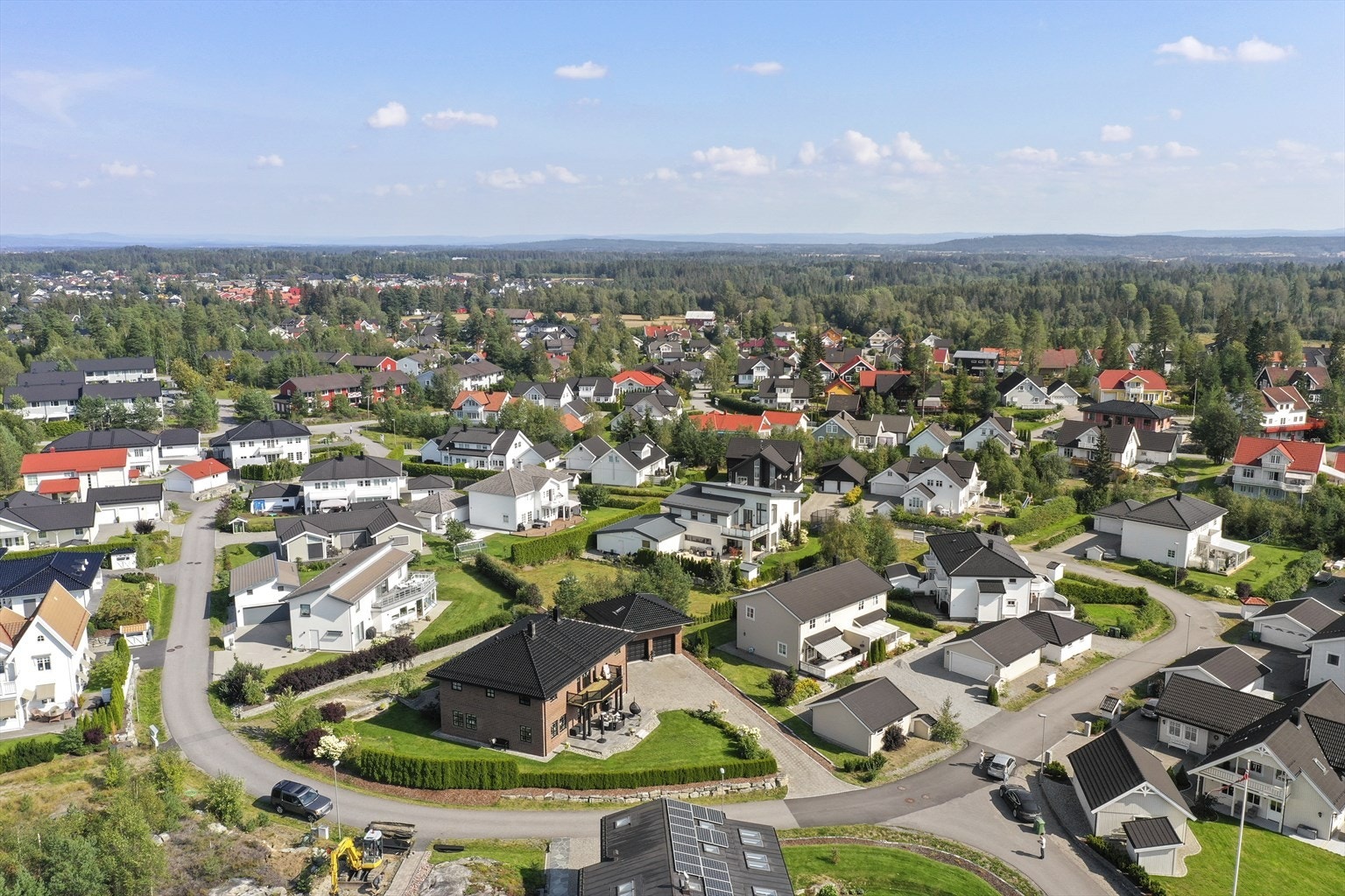 Dronefoto Galleribilde