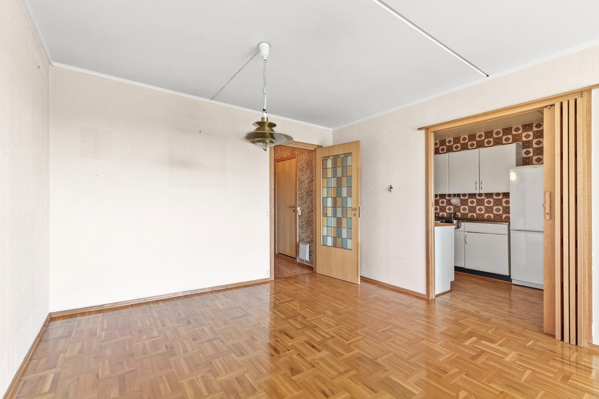 Delvis åpen stue-/kjøkken løsning Galleribilde