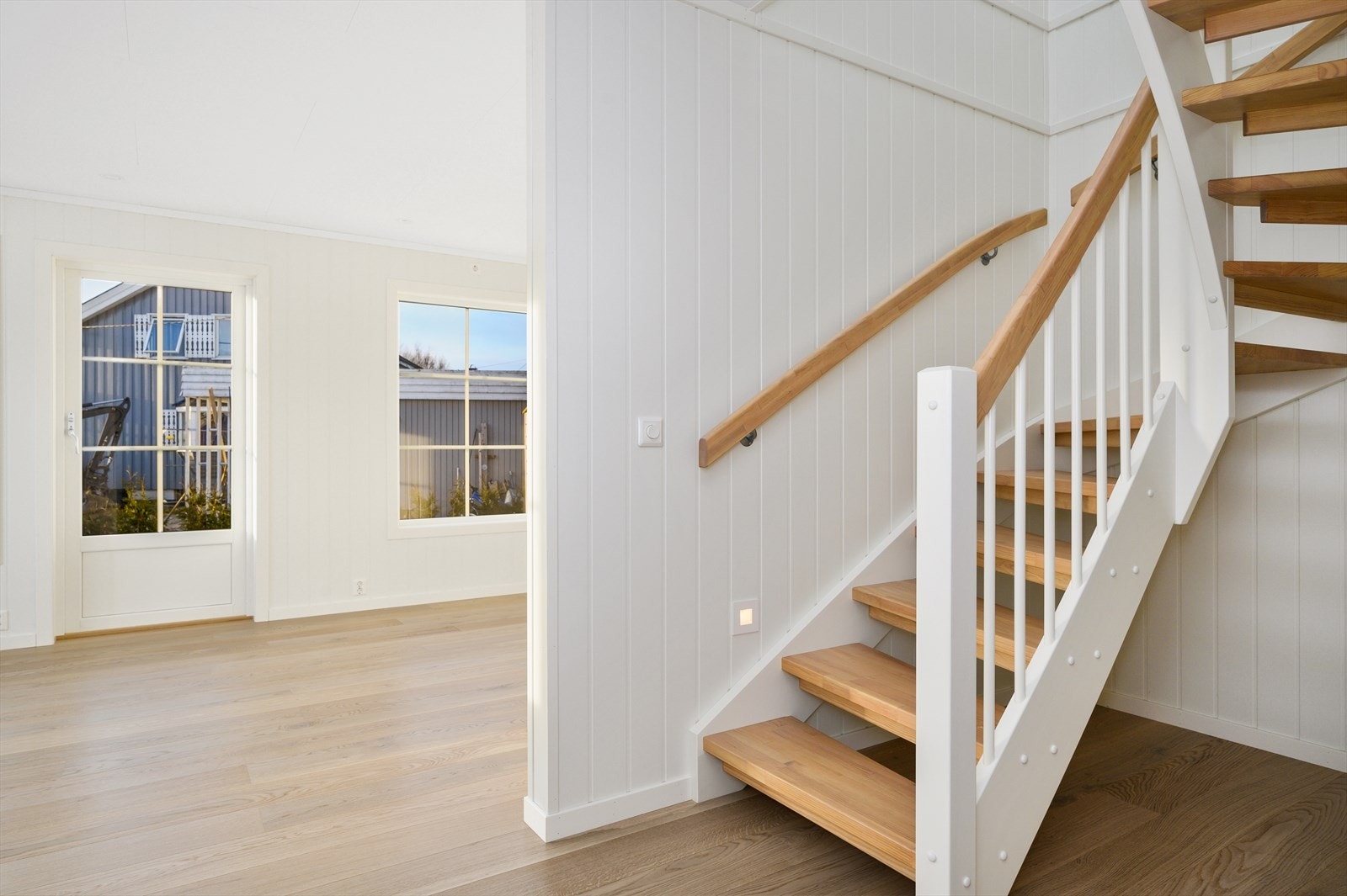 Trappen tar deg videre opp til boligens 2.etg. Galleribilde