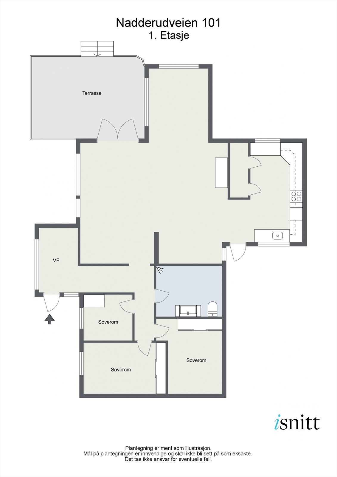 Plantegning 2D Galleribilde