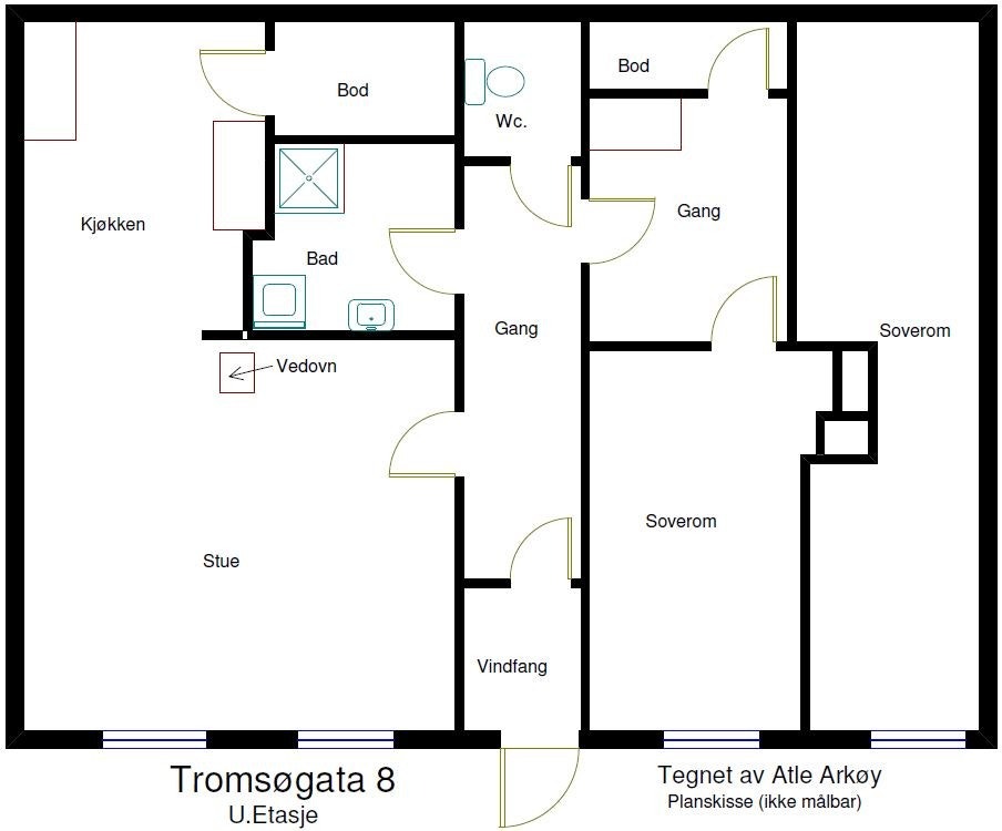 Planillustrasjon U.etg. Galleribilde