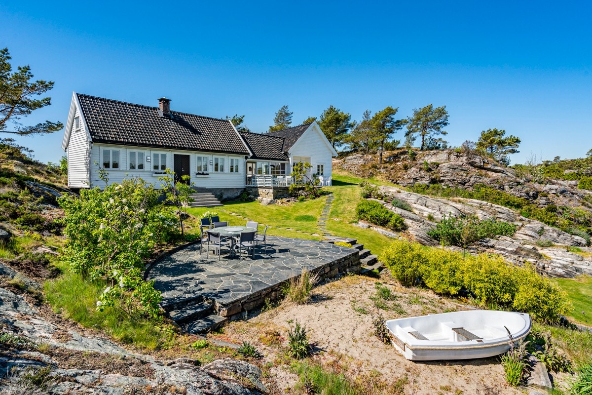 Pent opparbeidede hagedeler Galleribilde