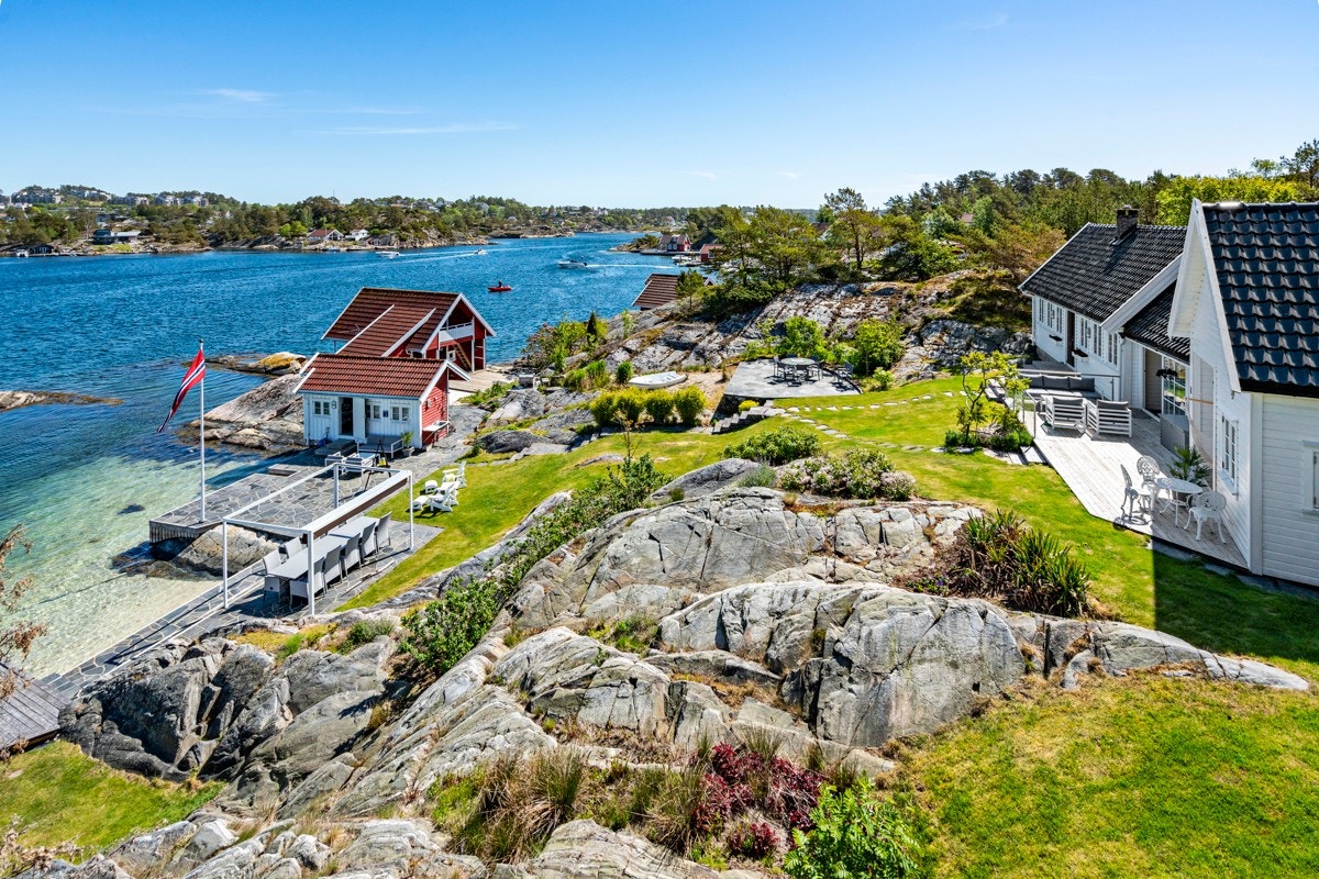 Flott opparbeidet naturtomt Galleribilde