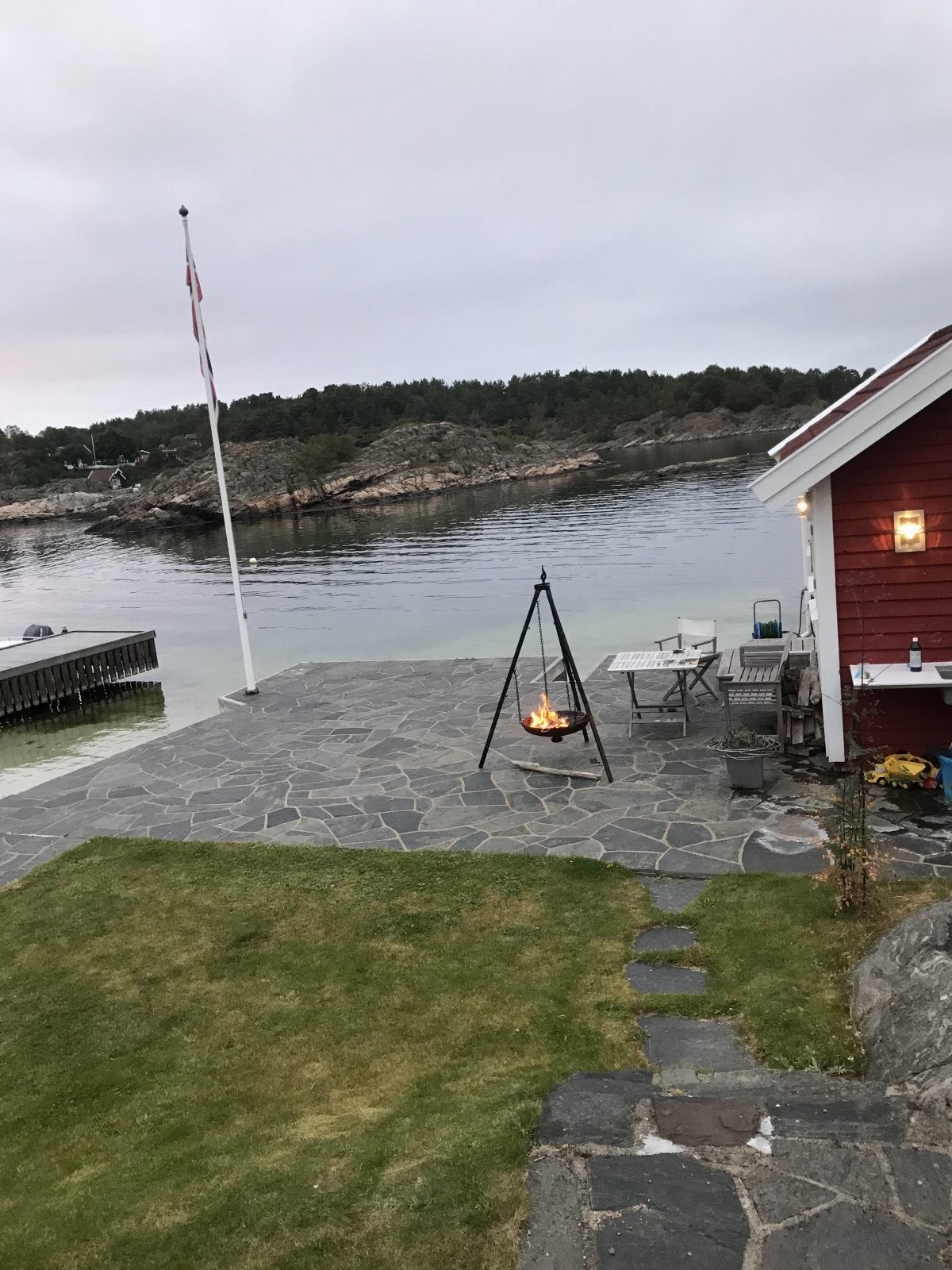 Fra bryggeanlegget Galleribilde