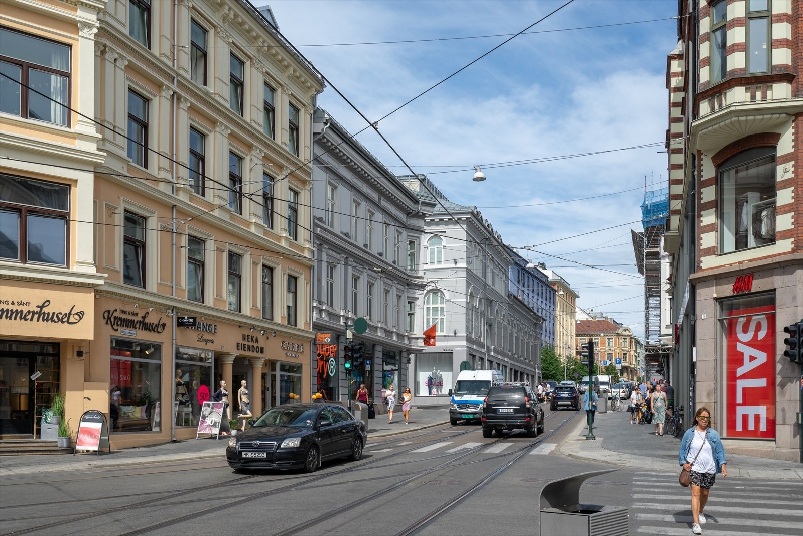 Bogstadveien i gangavstand Galleribilde