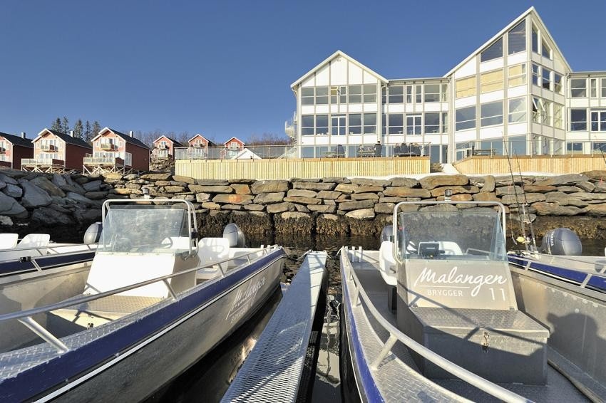 Store muligheter for fritidsaktiviteter med blant annet båtutleie på hotellet