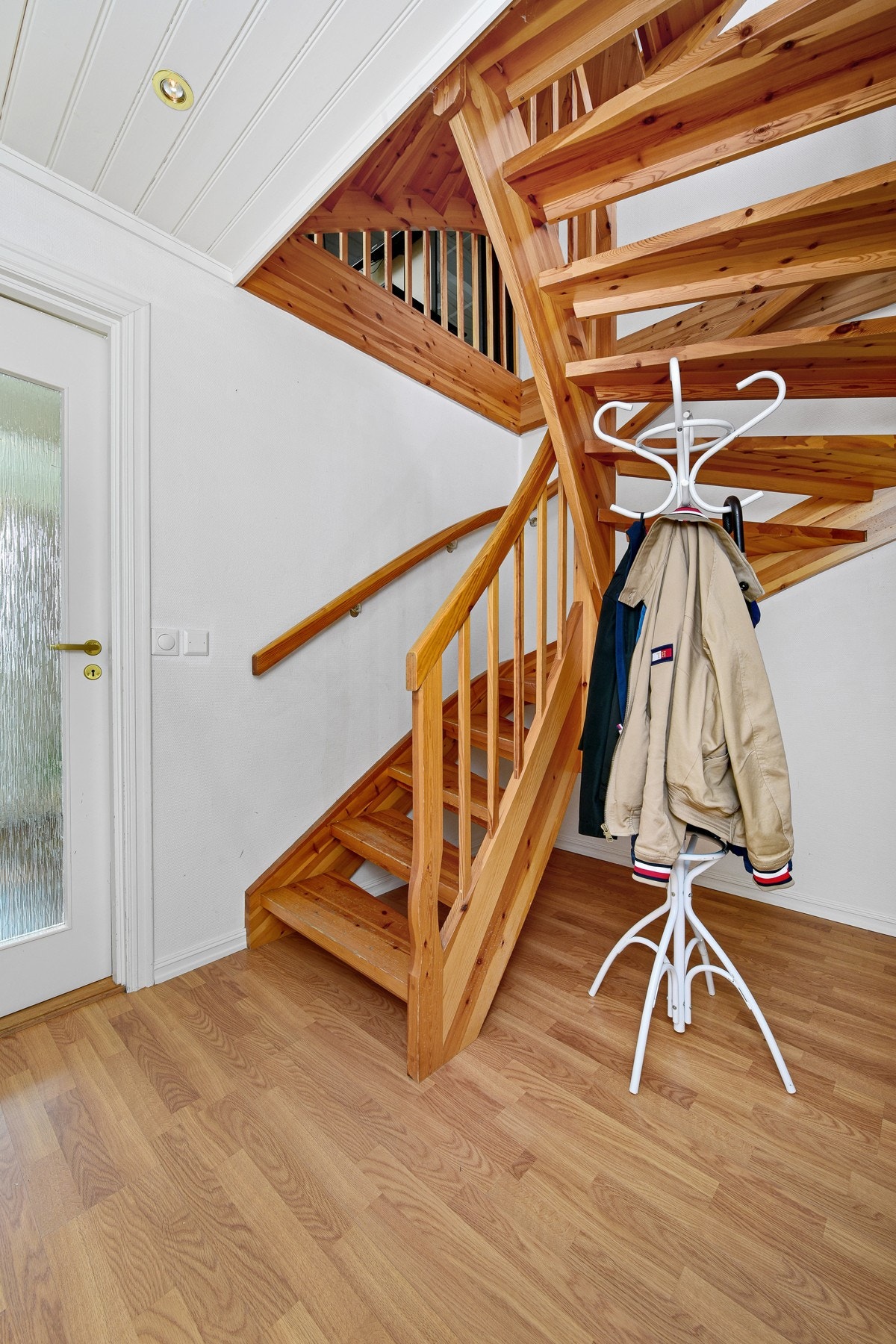 Trapp opp til første etasje. Galleribilde