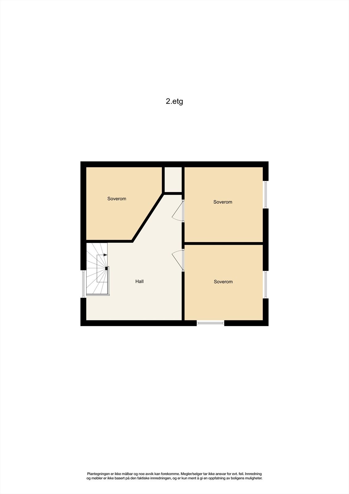 Plantegning 2. etg. Galleribilde