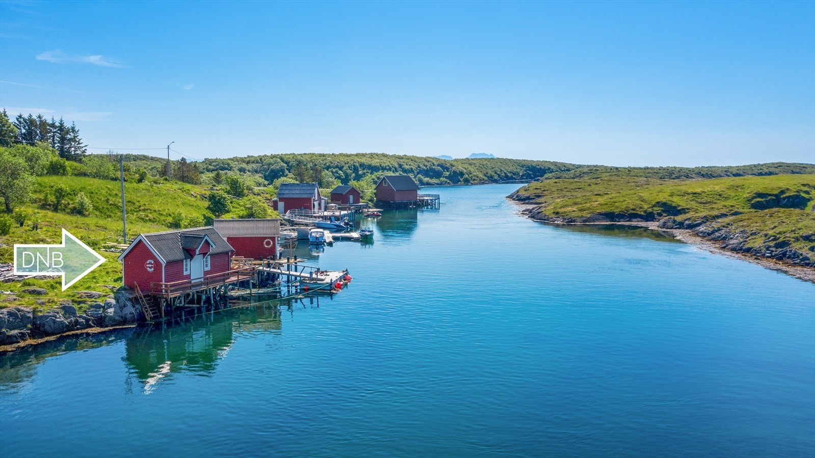 Mer idyllisk beliggenhet skal man lete lenge etter på herlige sommerdager. Galleribilde