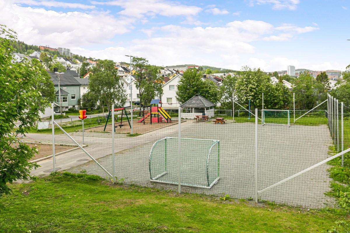 Kort veg til lekeplass