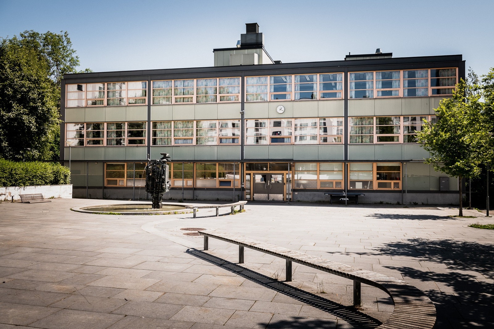 Kort vei til skole og barnehage. Galleribilde