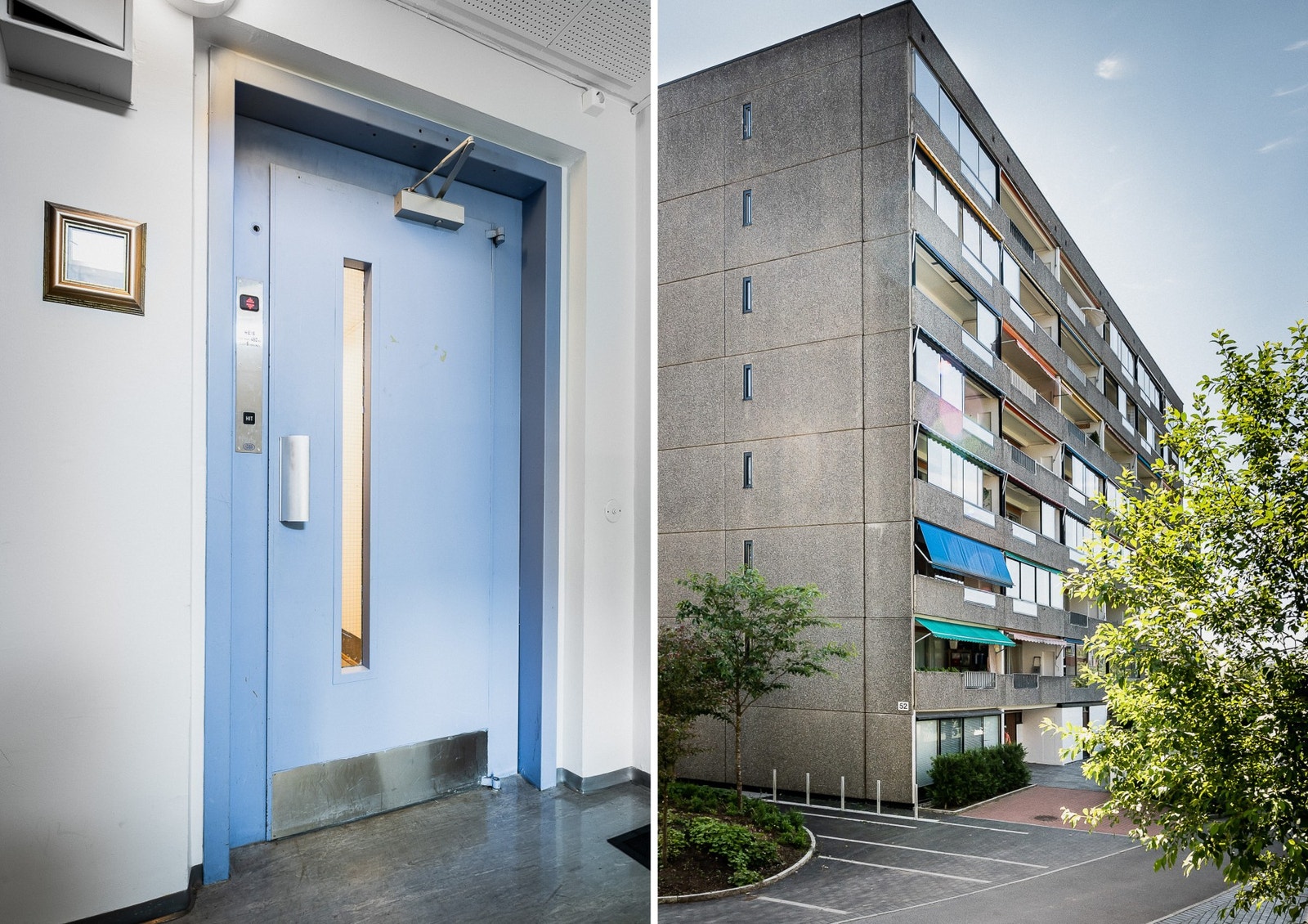 Enkel adkomst med heis. Galleribilde