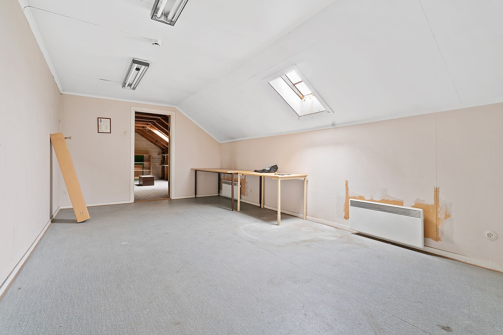 Loftsrom Galleribilde