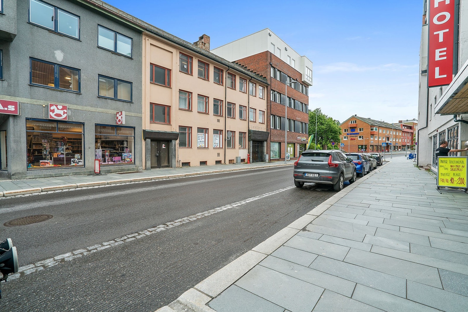 Fasade fra Strandgata Galleribilde