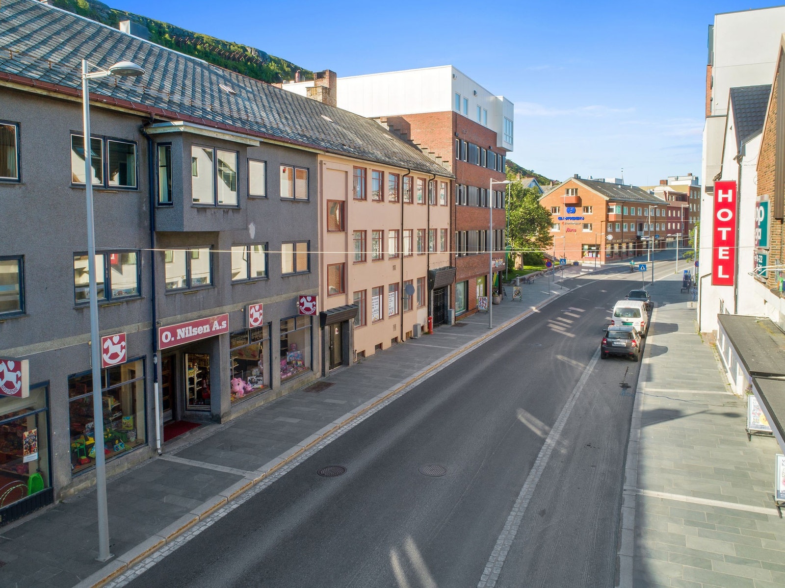 Fasade fra Strandgata Galleribilde