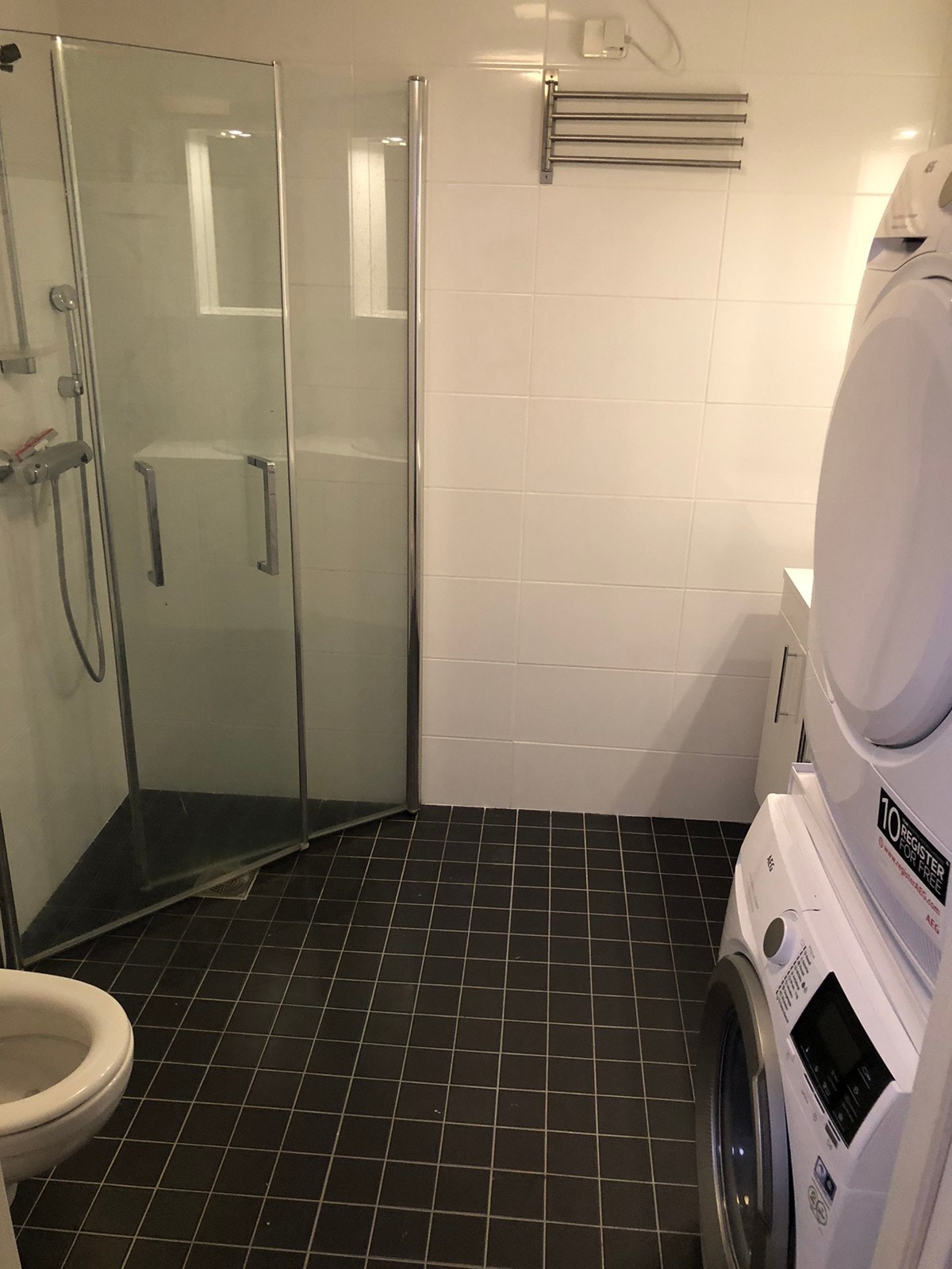 Varmekabler på bad Galleribilde