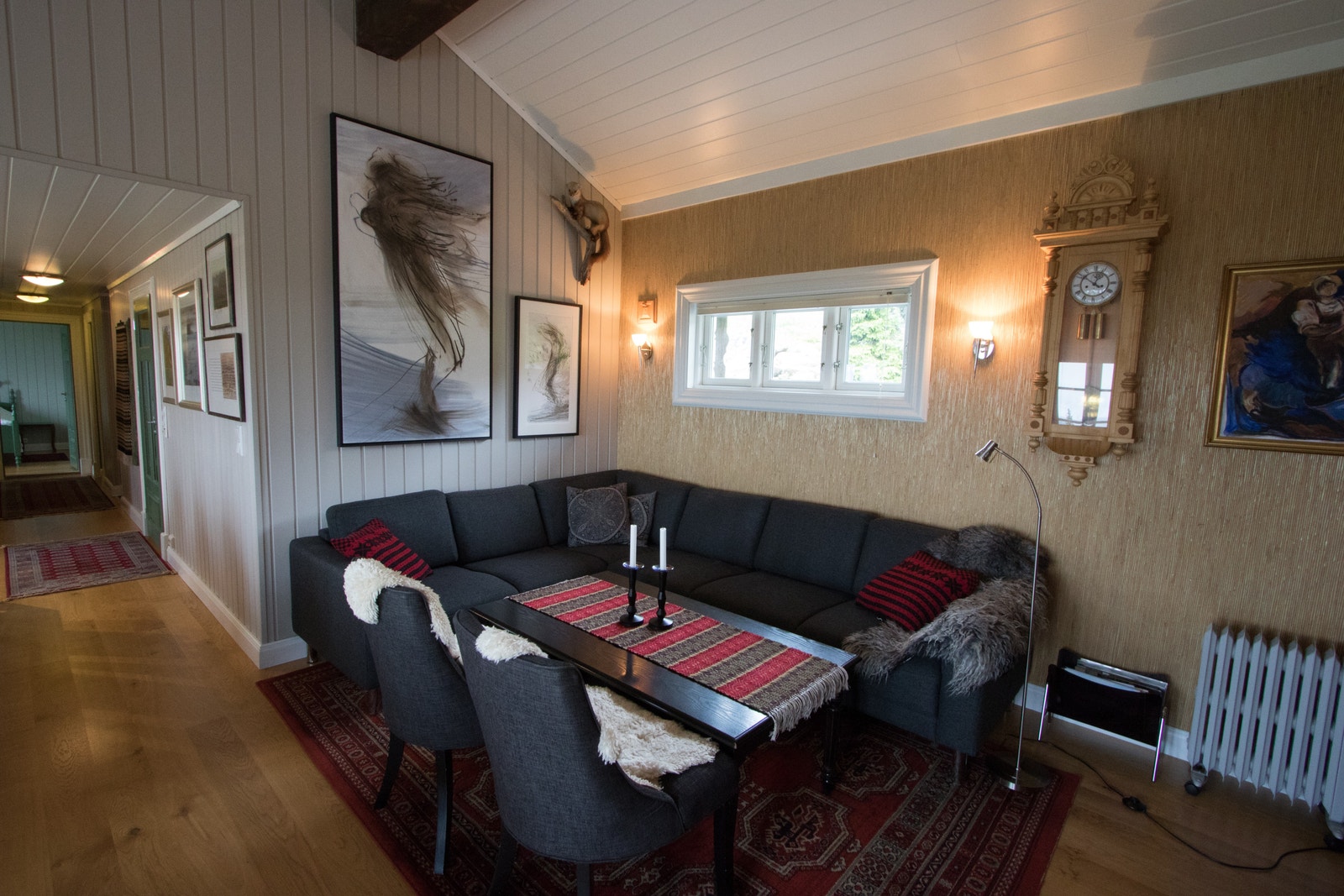 Sofakrok, stor hytte Galleribilde