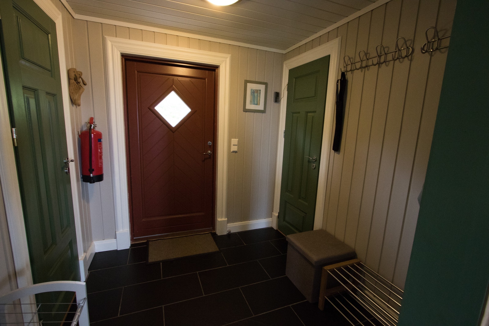 Gang, stor hytte Galleribilde