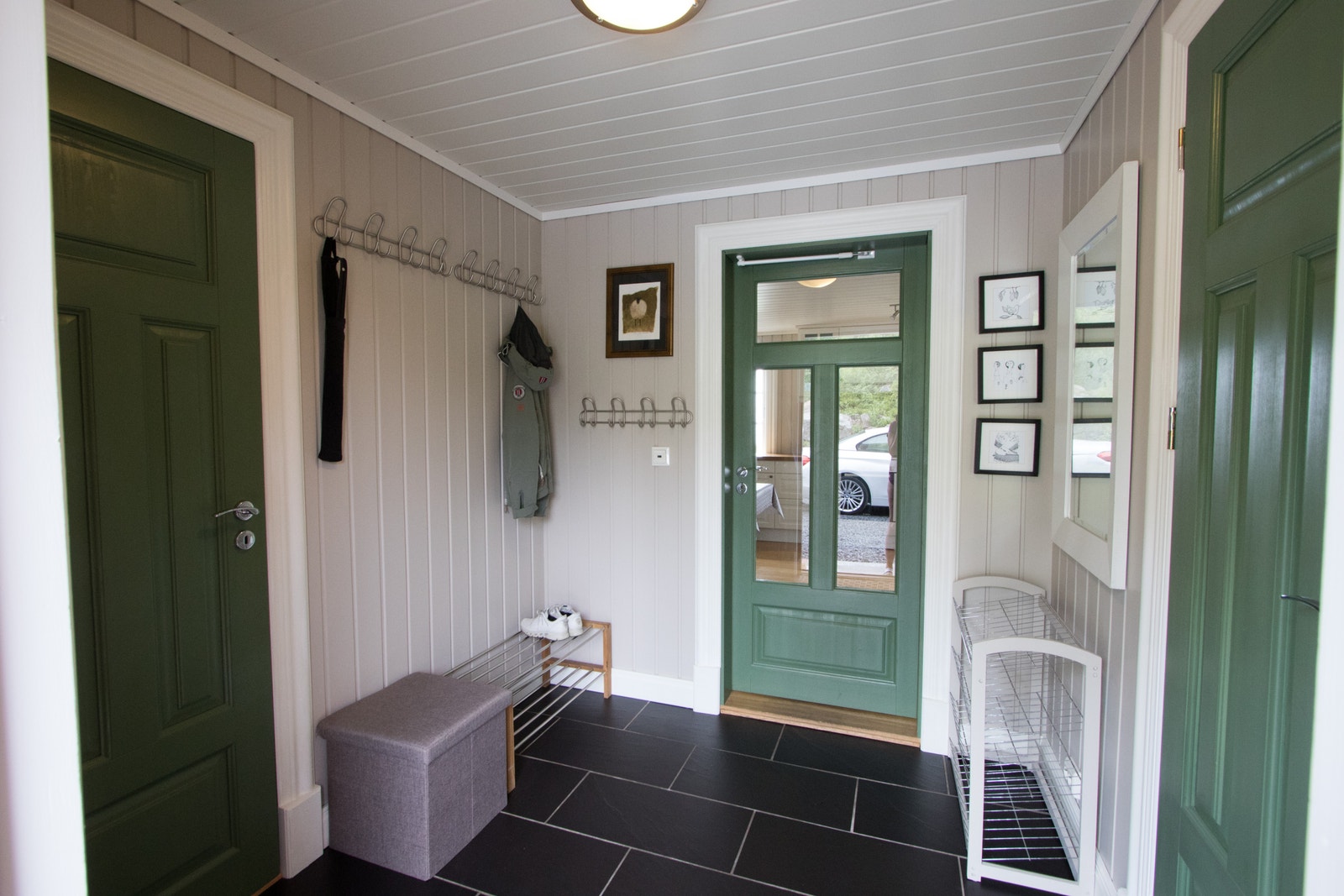 Gang, stor hytte Galleribilde