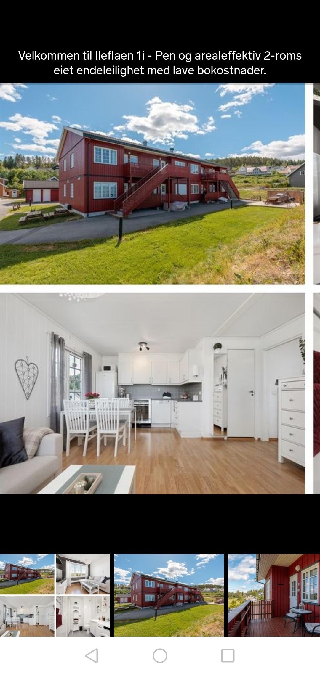 Sentral og hyggelig leilighet med flott utsikt Galleribilde