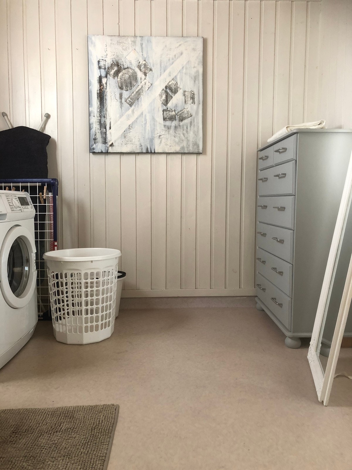 Bad med vaskemaskin og tørketrommel 1. etg Galleribilde