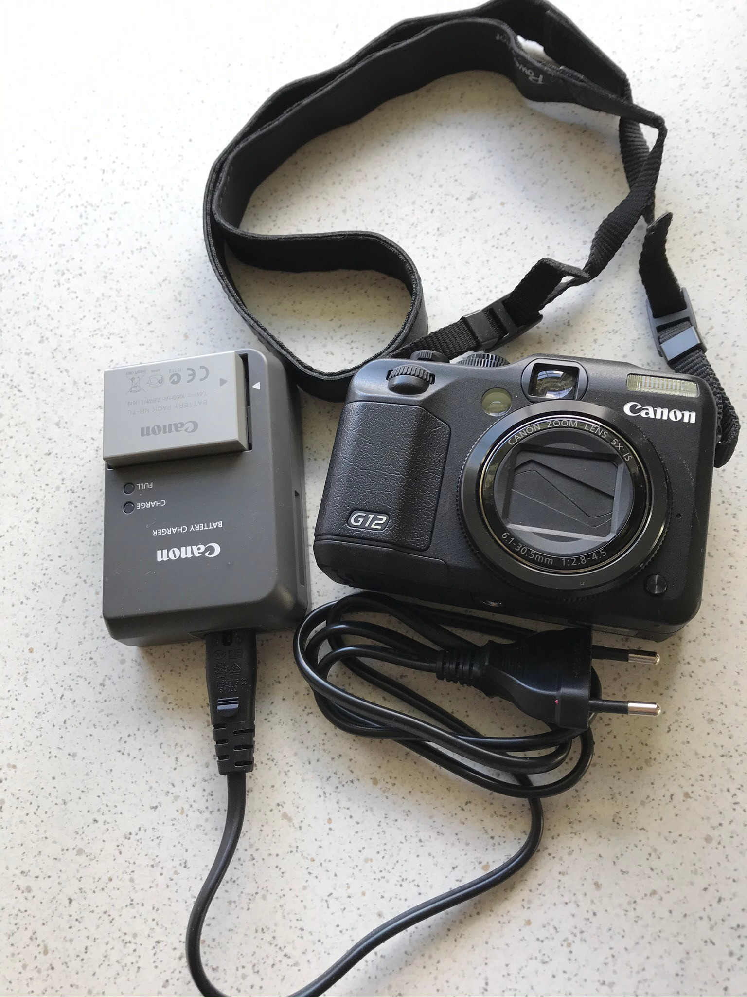 Cannon PowerShot G12 | FINN.no Canon PowerShot G12 Batteri & Lader
