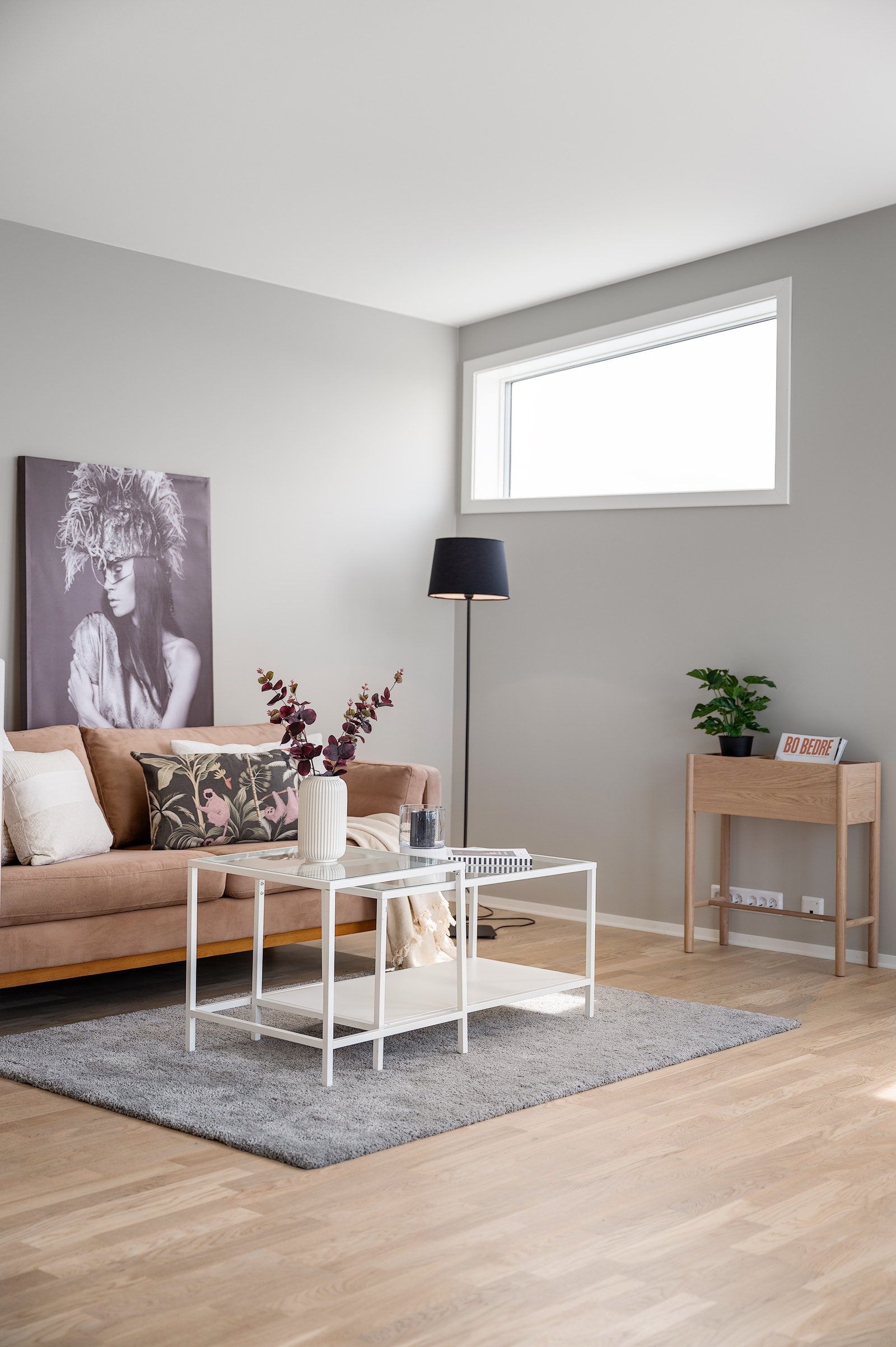 Stue med innredningforslag Galleribilde