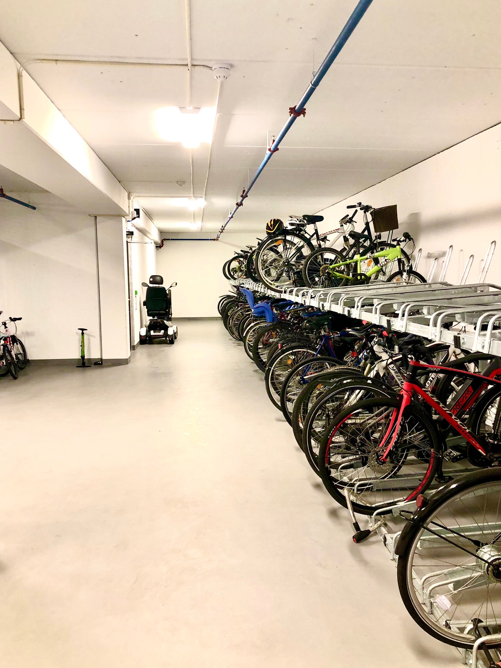 Sykkelparkering Galleribilde