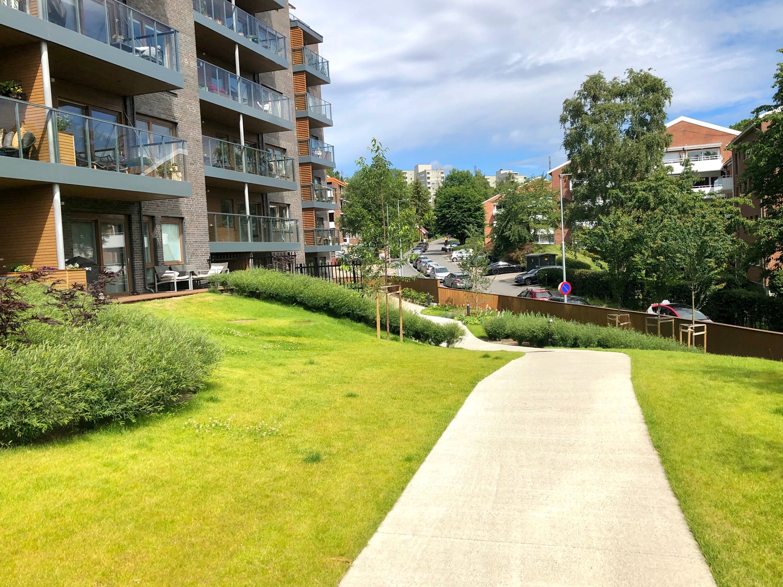 Front av bygget, østvendt Galleribilde