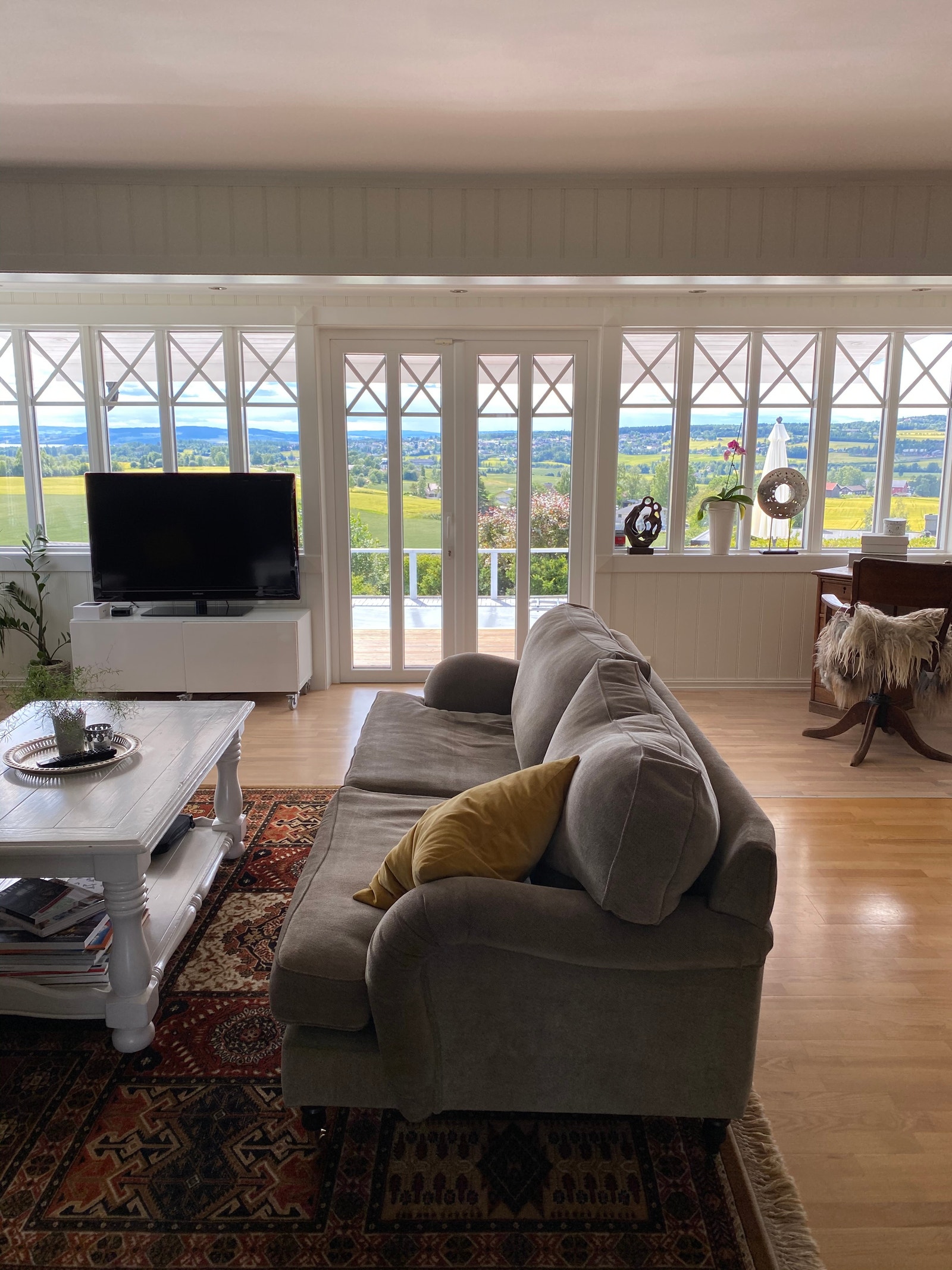 Stue med flott utsikt! Galleribilde